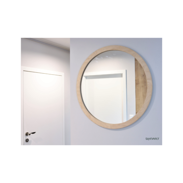 Lustro Okrągłe Sklejka